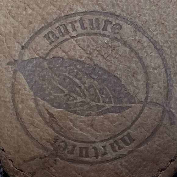 Nurture Womens Serene Brown Leather Low Casual Wedge Size 10 M Slip On Heels - Picture 9 of 10